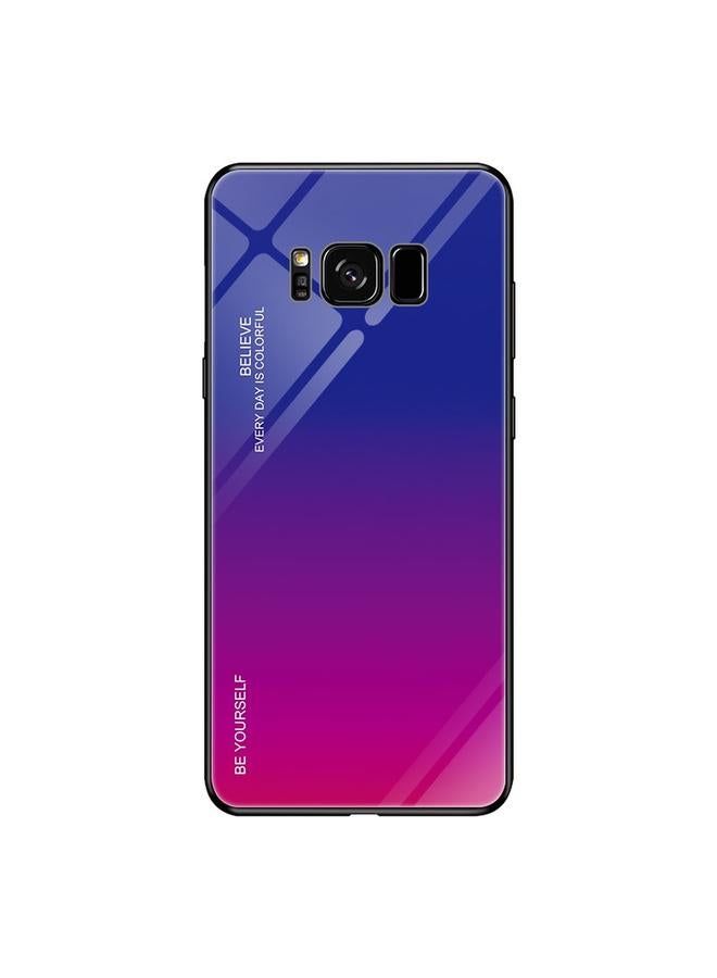 Zaboon Case For Galaxy S8 Gradient Color Glass Case - Image 2