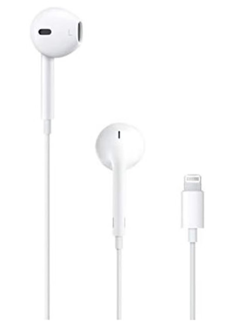Generic - EarPods With Lightning Connector | iPhone Headphones, [MFI Certified] Earphones Wired Stereo Sound Earbuds with Microphone and Volume Control, Compatible with iPhone 14/13/12/SE/11/XR/XS/X/7/7 Plus/8 - Image 1
