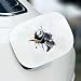 Iprokiu Skull Car Fuel Tank Cap Sticker Funny Crack Skeleton Fuel Lid Decal Waterproof 3D Vehicle Truck SUV Car Gas Cap Sticker Fuel Tank Cover Decor Cartoon Car Decal Skeleton - Image 2