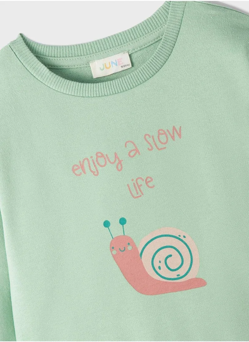 JUNE Kids Sweatshirt