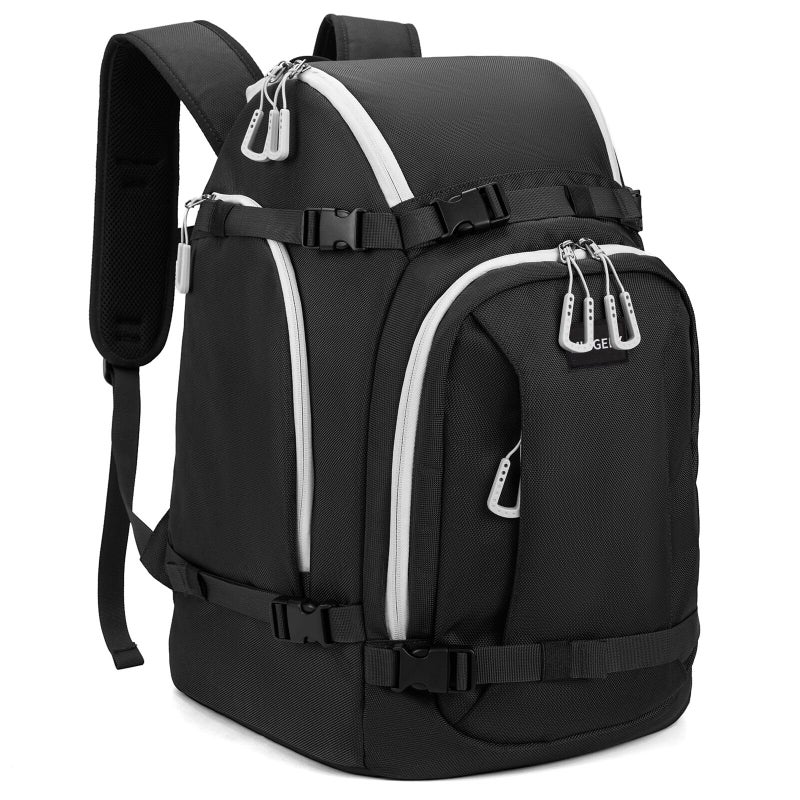 MIGGEEY Ski Boot Bag, 50L Ski Boot Travel Backpack for Skis, Snowboard & Accessories, Waterproof Padded Ski Boot Bag Backpack - Image 1