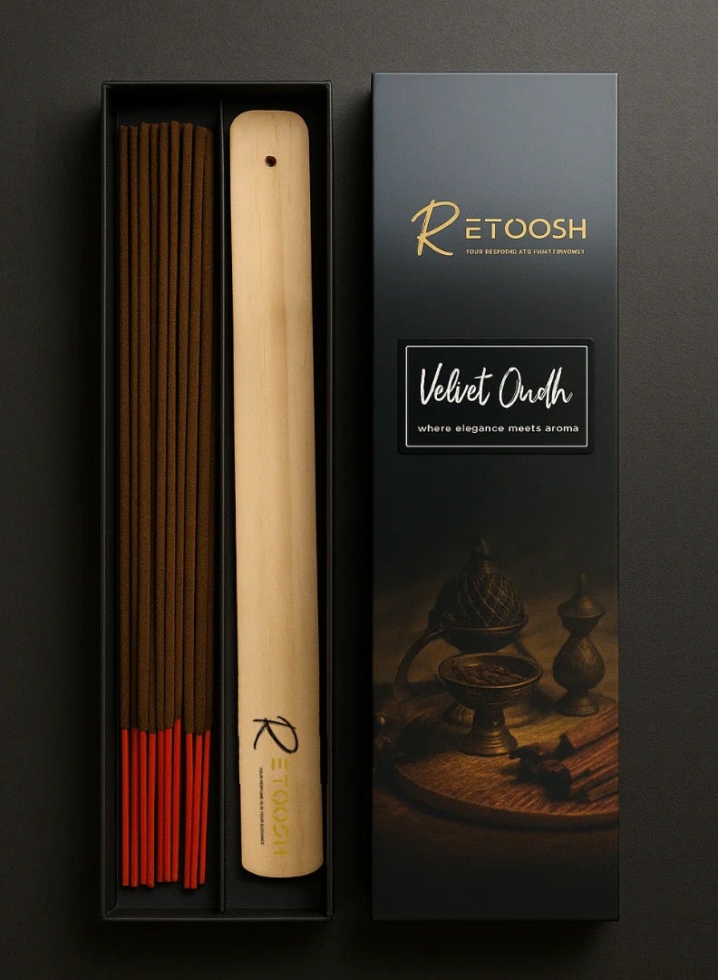 Retoosh Perfumes Incense sticks | Velvet Oudh