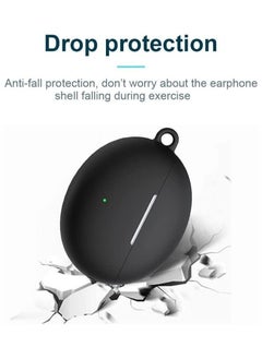 ماركة غير محددة غطاء حماية واقٍ من السيليكون لسماعات الأذن HUAWEI Freebuds 5i ، أسود  - Image 3