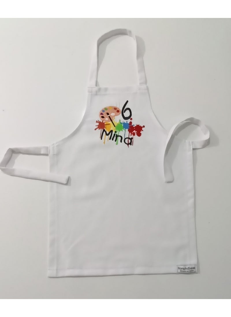 Kids Picture Kitchen and Activity Kindergarten Apron Water Repellent Fabric Personalized Embroidery Pattern 1 - 14 Years Old - pzsku/Z869CE565128F61AD4ED7Z/45/_/1731147594/ea8d71a5-6e07-4d52-89db-731fc880f685