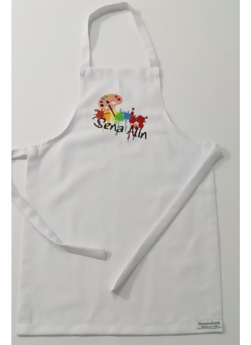 Kids Picture Kitchen and Activity Kindergarten Apron Water Repellent Fabric Personalized Embroidery Pattern 1 - 14 Years Old - pzsku/Z869CE565128F61AD4ED7Z/45/_/1731147625/66a1c391-eb7c-48c0-96d3-b755e6a4878d