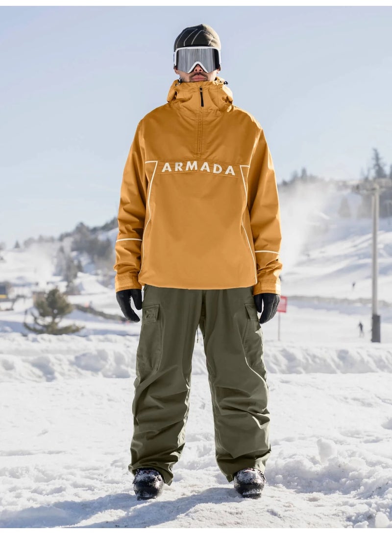 ARMADA SUMPTER 2L BIB SNOW PANT - Olive - Image 4