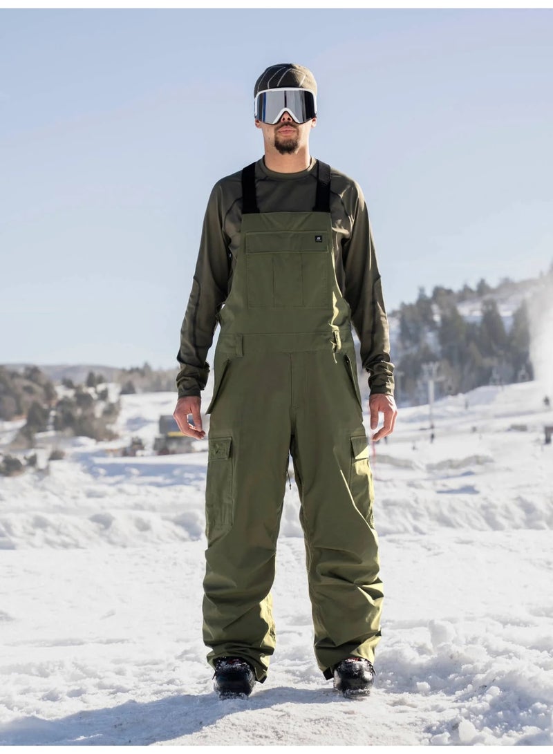 ARMADA SUMPTER 2L BIB SNOW PANT - Olive - Image 1