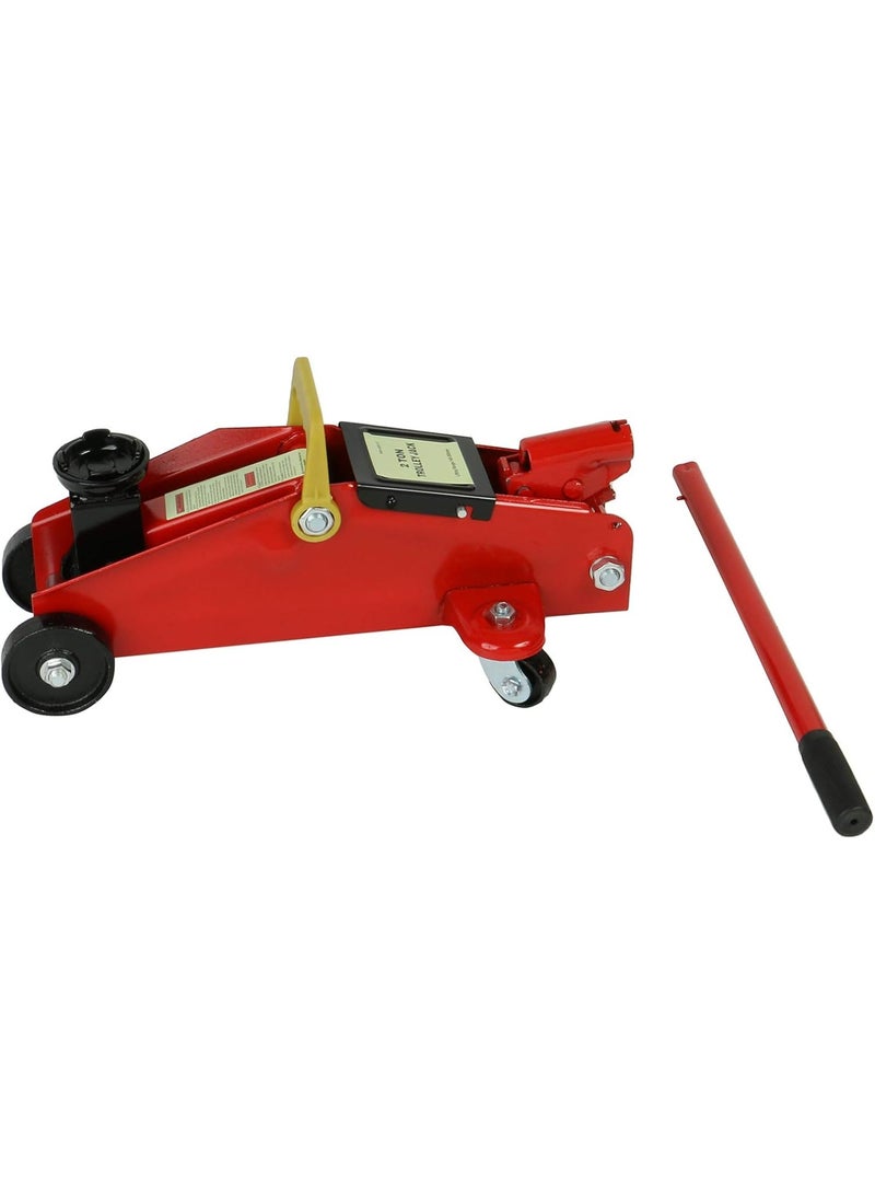 2-Ton Hydraulic Floor Jack – Heavy Duty Car Lifting Tool with Easy Operation - Image 1