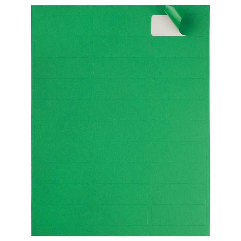 JAM PAPER Return Address Labels - Standard Mailing - 1 x 2 5/8 - Green - 120 Shipping Labels/Pack - Image 3