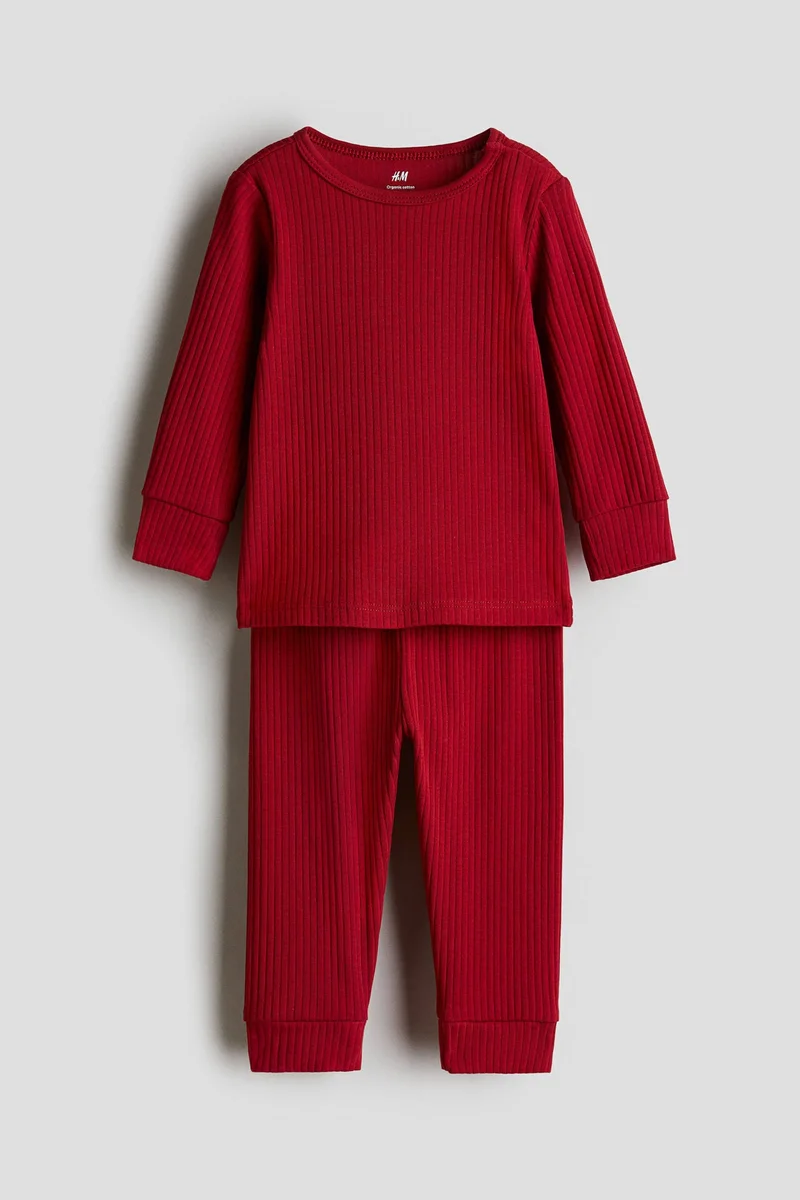 H&M Ribbed cotton set
