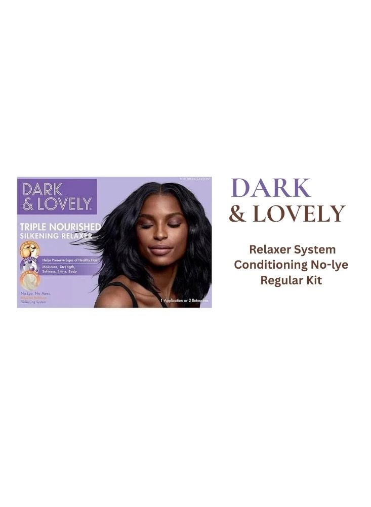 دارك آند لافلي مجموعة دارك آند لفلي ثلاثية التغذية لفرد الشعر بدون مواد كاوية - Image 2