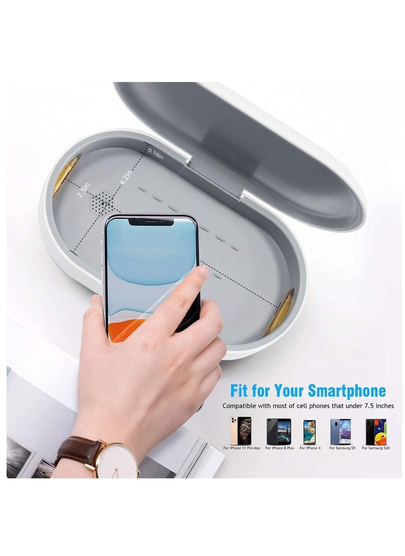 Generic UV Phone Sanitizer Box - UVC Light Cell Phone Sterilizer And Disinfection Phone Cleaner With Aromatherapy Function Disinfector For IPhone Android Smartphone Toothbrushes  - Image 4