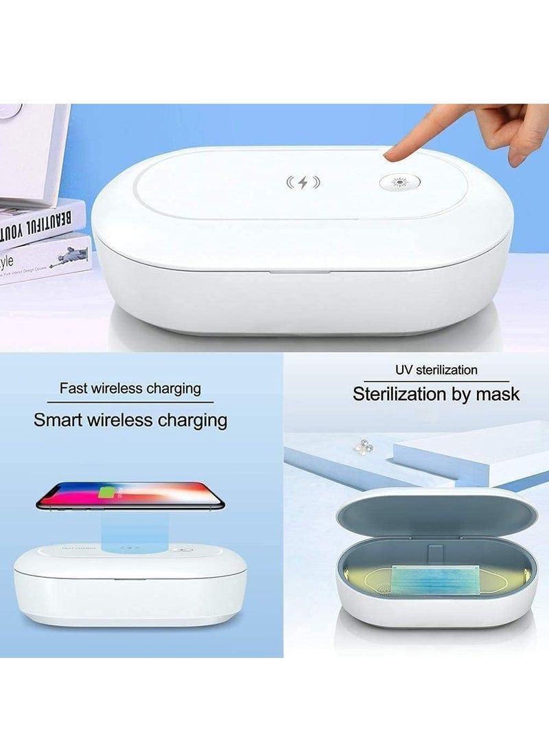 Generic UV Phone Sanitizer Box - UVC Light Cell Phone Sterilizer And Disinfection Phone Cleaner With Aromatherapy Function Disinfector For IPhone Android Smartphone Toothbrushes  - Image 1