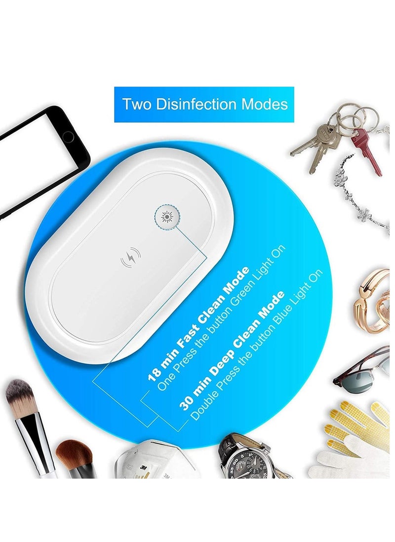 Generic UV Phone Sanitizer Box - UVC Light Cell Phone Sterilizer And Disinfection Phone Cleaner With Aromatherapy Function Disinfector For IPhone Android Smartphone Toothbrushes  - Image 3