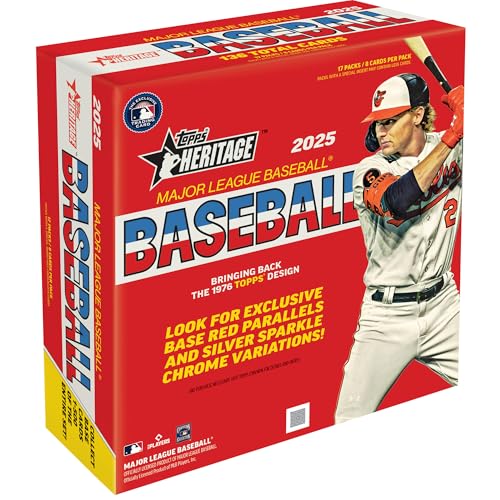 Topps 2025 Topps Heritage Baseball - Mega Box - Image 1