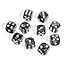 Luck Lab 10 Piece D6 Dice Pack Acrylic Dice for RPG MTG DND Dice Table Games and Board Games Black Pearl - Image 4