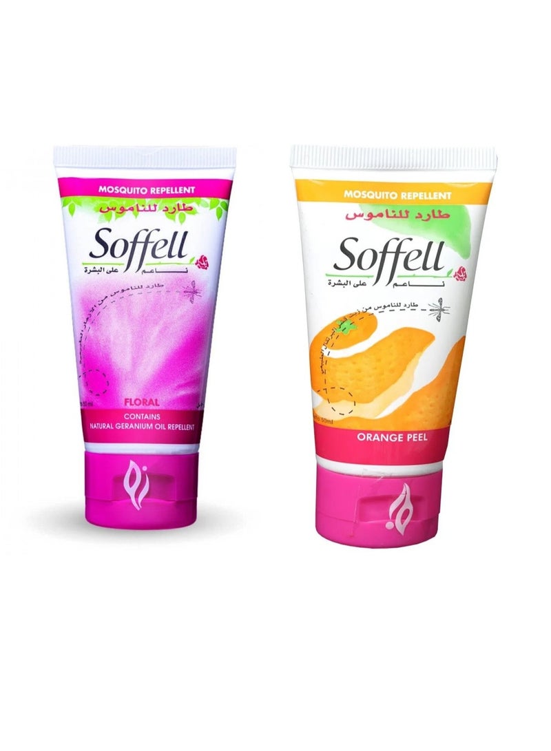 صوفيل جل  سائل طارد للبعوض بالزهور والبرتقال