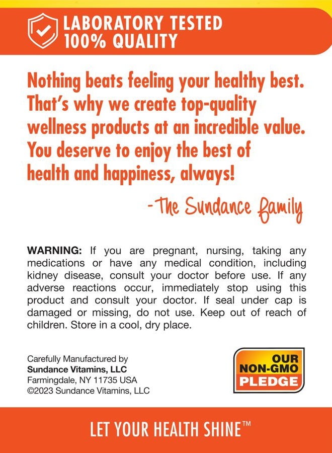 Sundance Magnesium Supplement | 250mg | 100 Caplets | Essential Mineral Formula | Vegetarian, Non-GMO, & Gluten Free - Image 5