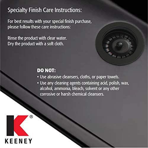 Keeney K820-22DSBN Replacement Fixed Post Strainer Basket, Brushed Nickel - Image 3