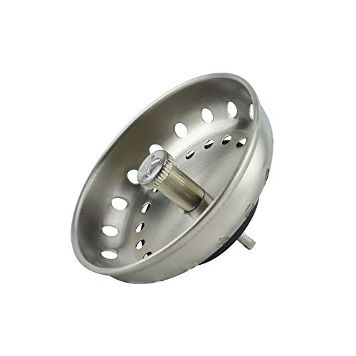 Keeney K820-22DSBN Replacement Fixed Post Strainer Basket, Brushed Nickel - Image 2
