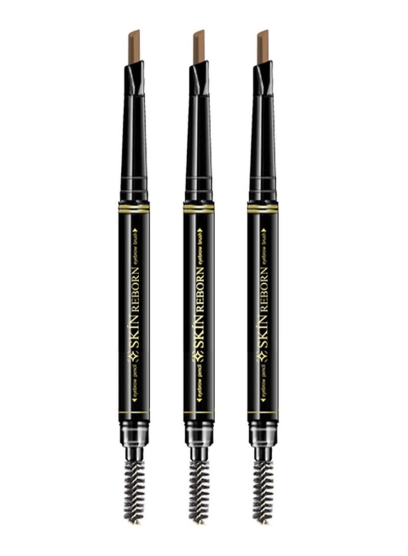 NIBEMINENT 3-Piece Eyebrow Pencil Set Coffee - Image 1