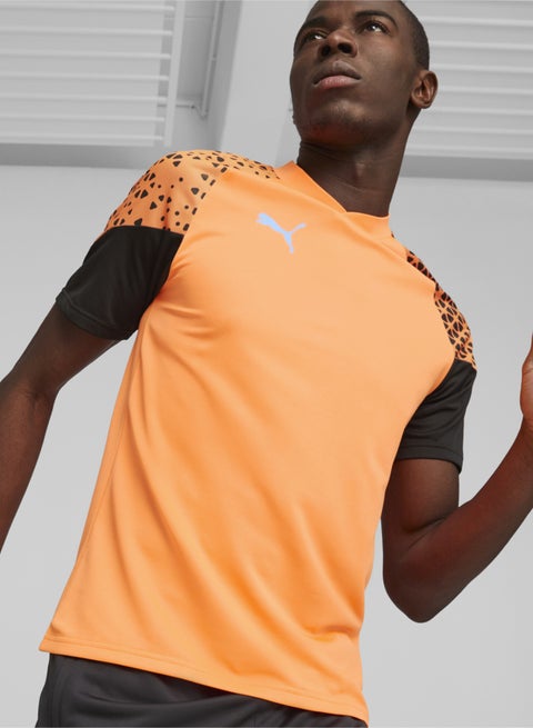 individualCUP Mens Orange Football Jersey