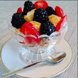 Kosh Solid Glassware Ice Cream Cup Bowl Custard Candy Salad Soup Dessert Serving Bowls Flower Shape Tableware Set 120 ml Crystal Clear 2 PC Perfect for Dessert - Image 2