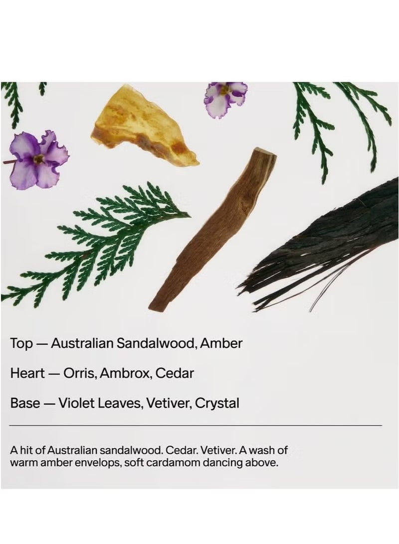 سولت اند ستون مزيل العرق الطبيعي سولت آند ستون سانتال للنساء والرجال - مزيل عرق قوي للغاية خالٍ من الألومنيوم مع البروبيوتيك وخلاصة الأعشاب البحرية وزبدة الشيا، 2.6 أونصة - Image 5