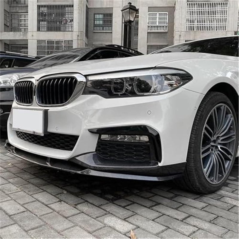 QASULER Front Bumper Lip Splitter Kit for BMW 5 Series G30 - Image 5