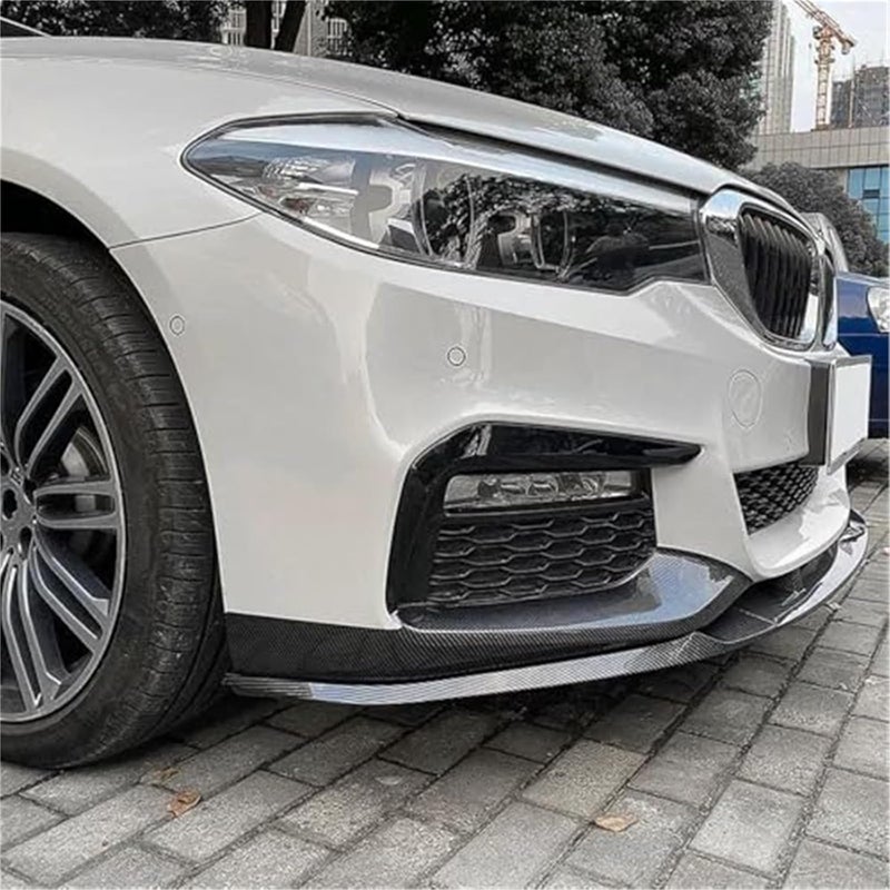 QASULER Front Bumper Lip Splitter Kit for BMW 5 Series G30 - Image 2