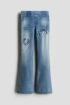 H&M Denim-look flared jeggings
