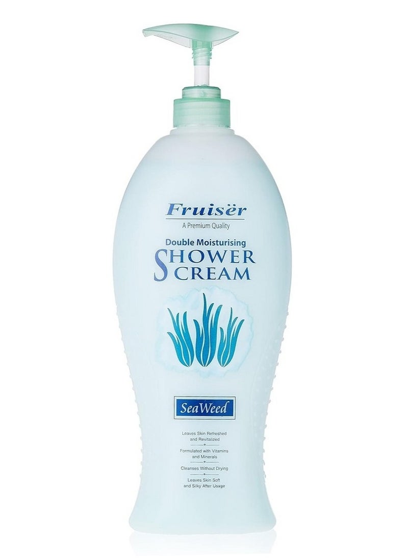 جل استحمام مرطب مزدوج برائحة الأعشاب البحرية 1000 مل