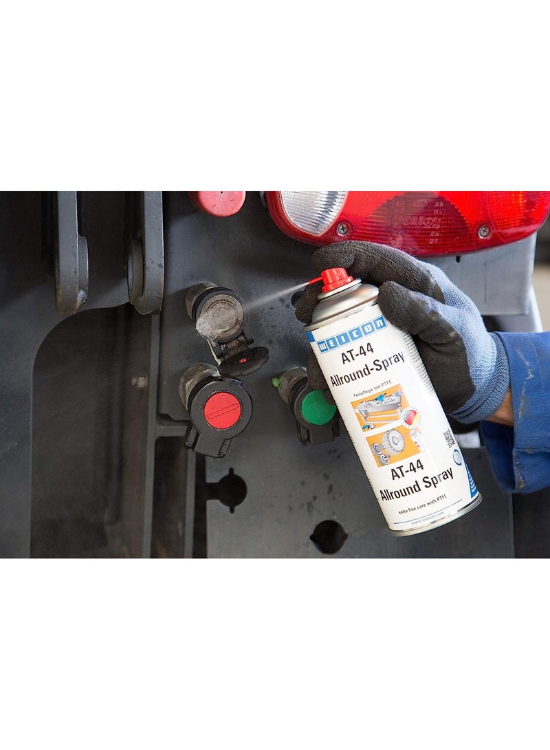 WEICON AT-44 Allround-Spray | 400 ml |  High-performance lubricating oil with PTFE - Image 2