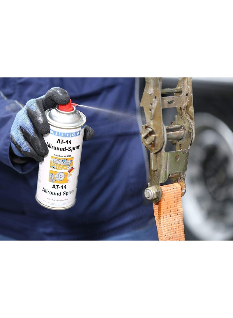 WEICON AT-44 Allround-Spray | 400 ml |  High-performance lubricating oil with PTFE - Image 4