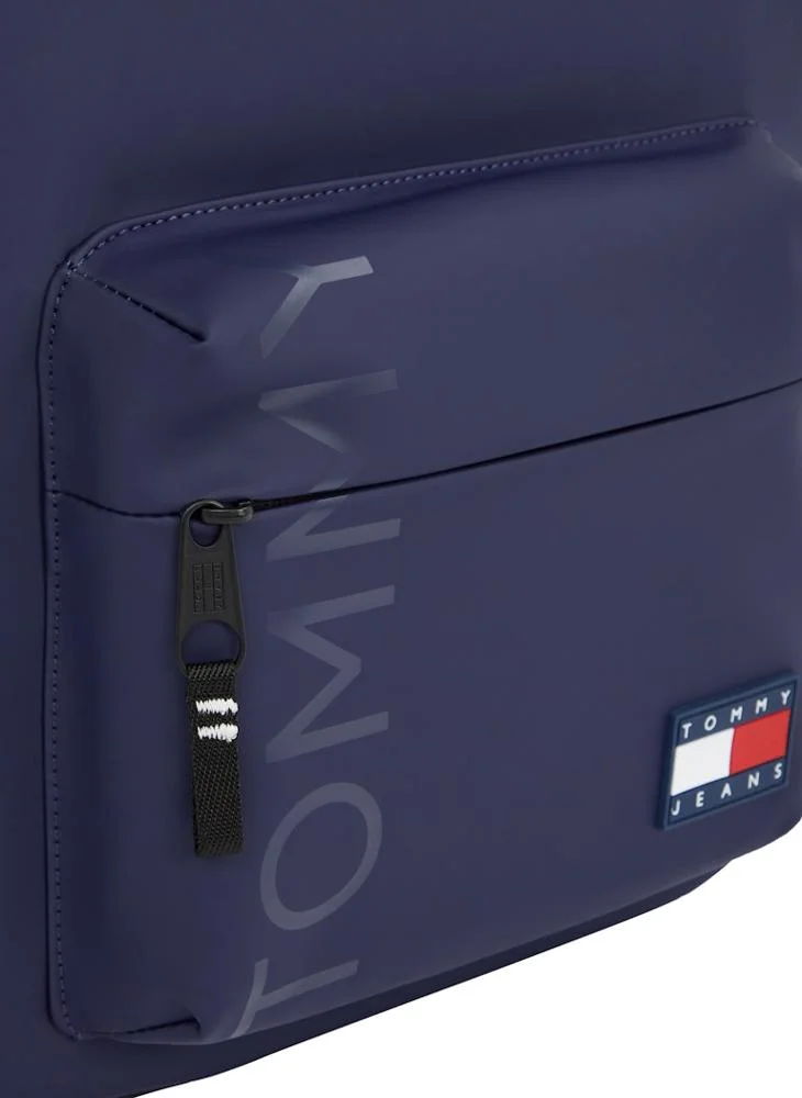 تومي جينز Logo Detail Top Handle Backpack
