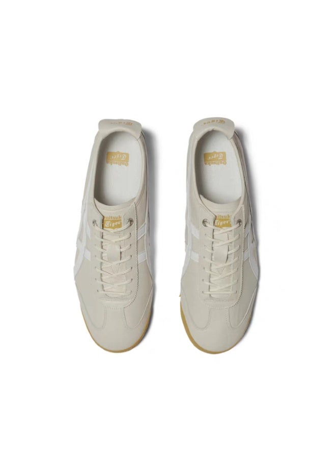 Onitsuka Tiger MEXICO 66 Sports Round Toe Lace Up Anti Slip And Wear-Resistant Low Cut Casual Shoes For Men And Women - Image 2