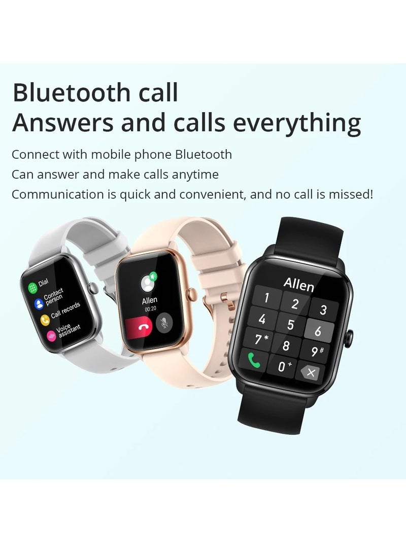 ColMi COLMI C61 Smart Watch For Men Women Full Screen Bluetooth Calling Heart Rate Sleep Monitor 100+ Sport Models  - Image 4