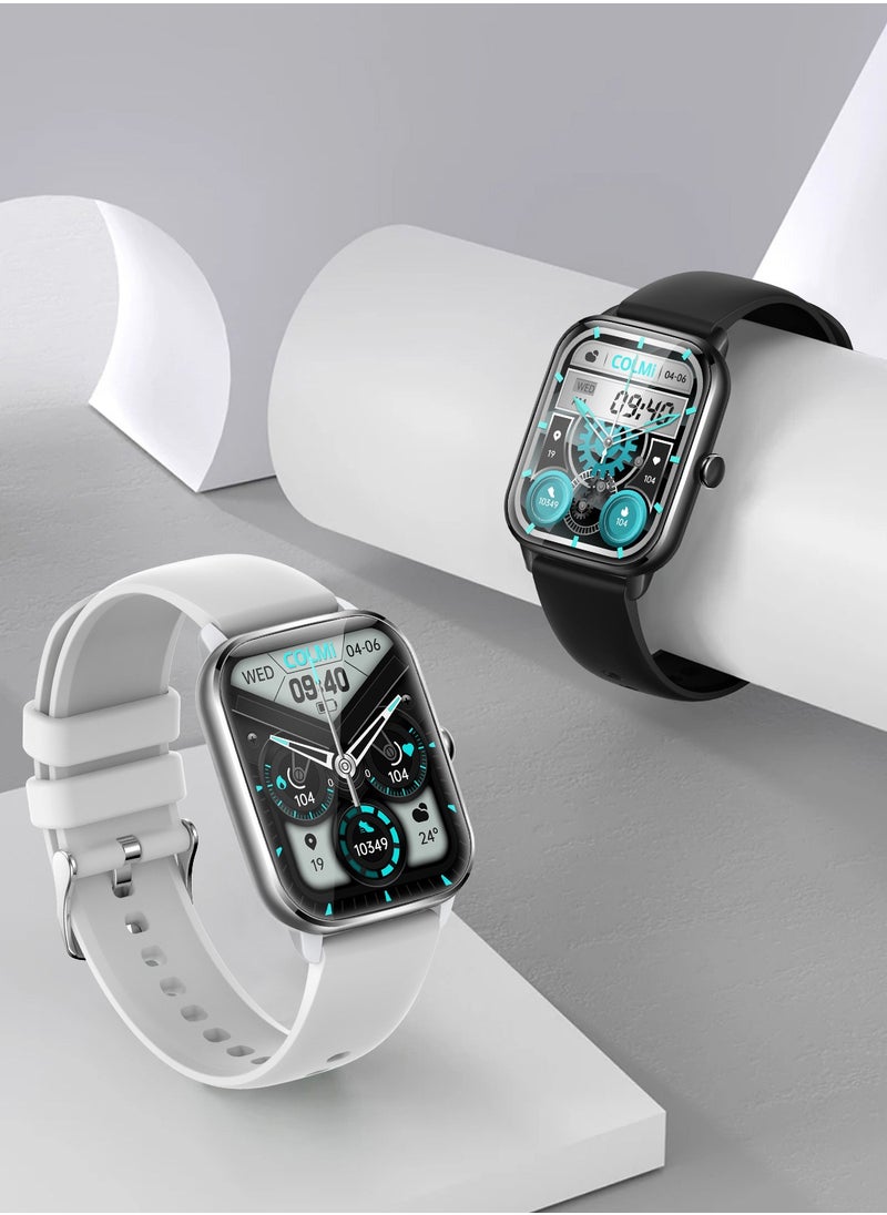 ColMi COLMI C61 Smart Watch For Men Women Full Screen Bluetooth Calling Heart Rate Sleep Monitor 100+ Sport Models  - Image 5
