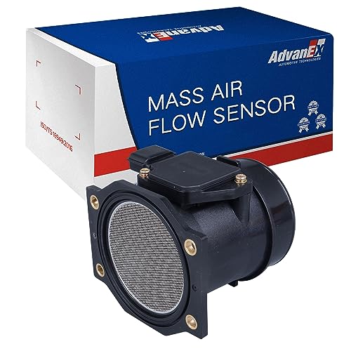 AdvanEX حساس تدفق الهواء AdvanEX - متوافق مع نيسان فرونتير 99-04؛ باثفايندر 98-00؛ إنفينيتي QX4 98-00؛ ميركوري فيلجر 99-02 والمزيد 3.8L - استبدال OE 22680-5J000 AFH70-16 - Image 1