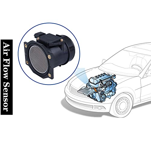AdvanEX حساس تدفق الهواء AdvanEX - متوافق مع نيسان فرونتير 99-04؛ باثفايندر 98-00؛ إنفينيتي QX4 98-00؛ ميركوري فيلجر 99-02 والمزيد 3.8L - استبدال OE 22680-5J000 AFH70-16 - Image 5