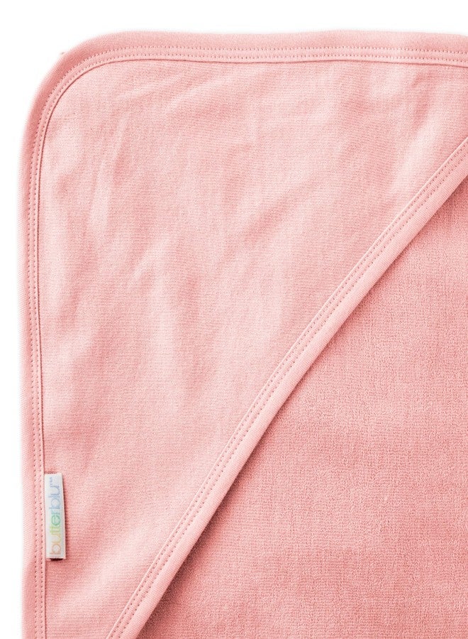 Butterblu Harper - 100% Organic Cotton Hooded Towels, 3-Pack, Pink - Image 5
