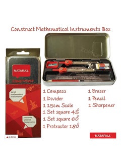 NATARAJ NATARAJ CONSTRUCT MATHEMATICAL INSTRUMENT SET  - Image 2