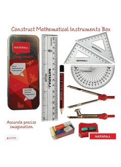 NATARAJ NATARAJ CONSTRUCT MATHEMATICAL INSTRUMENT SET  - Image 3