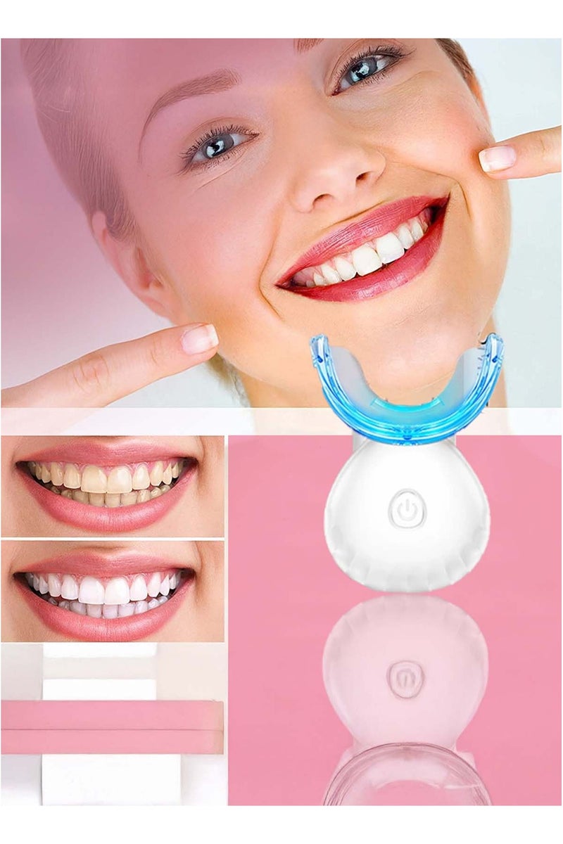 SMILEKIT Professional Teeth Whitening Kit with LED Light – 4 Whitening Pens, 35% Carbamide Peroxide – Mint Flavor – Rechargeable - Image 2