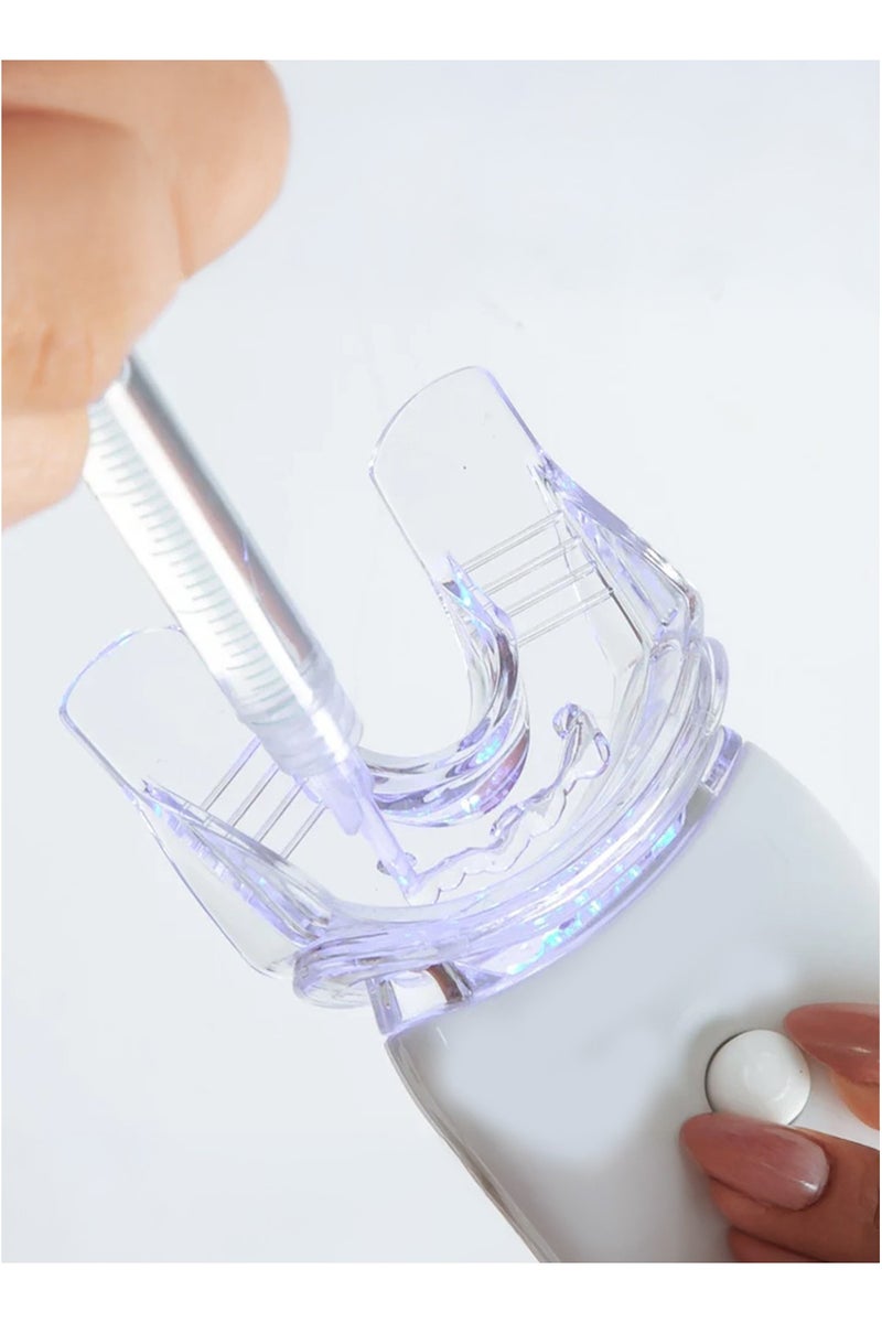 SMILEKIT Professional Teeth Whitening Kit with LED Light – 4 Whitening Pens, 35% Carbamide Peroxide – Mint Flavor – Rechargeable - Image 3