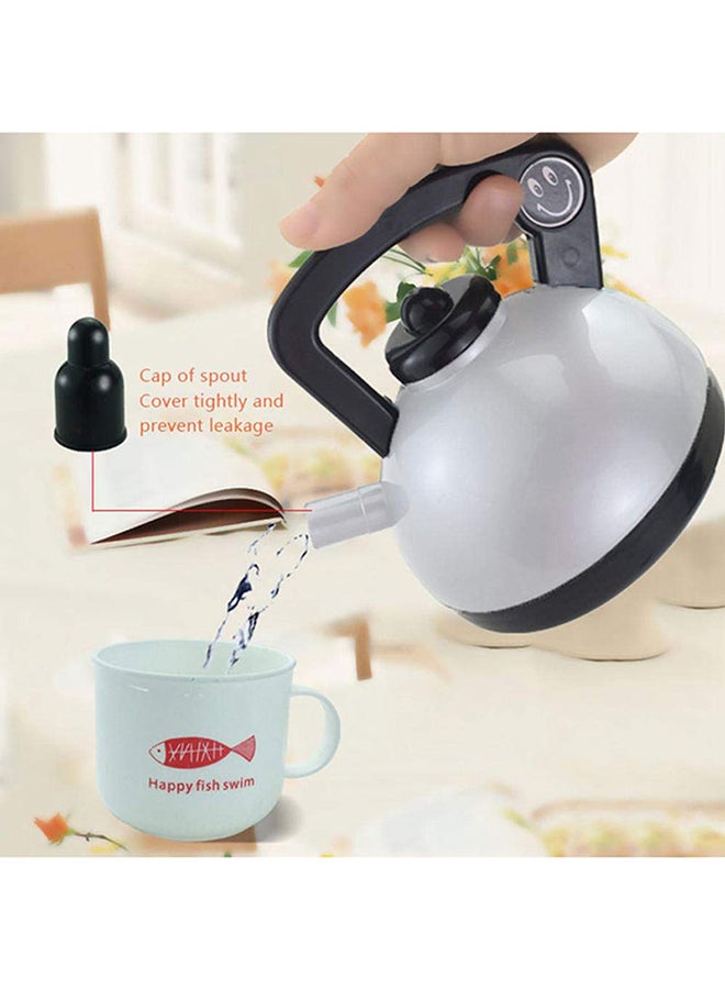 36-Piece Realistic Kitchen Plastic Miniature Pretend Play Toy Set For Kids - Image 5