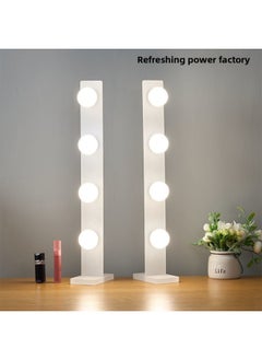 Generic Live Light Fill Light Net Red Anchor Indoor Desktop Makeup Light Makeup Artist Special Beauty Soft Light Live Broadcast Equipment-Specification:30w Bulb High-brightness Three-color Adjustable Brightness-single Row  - Image 3