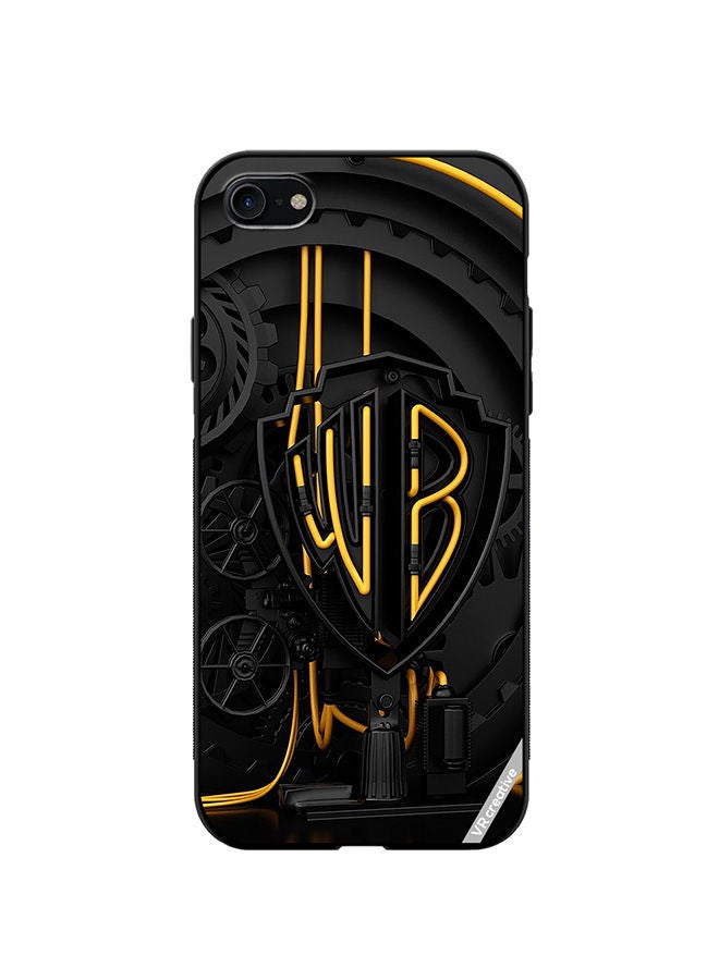 VR CREATIVE Protective Case Cover For Apple iPhone SE (2022) Warner Bros Logo Design Multicolour - Image 1