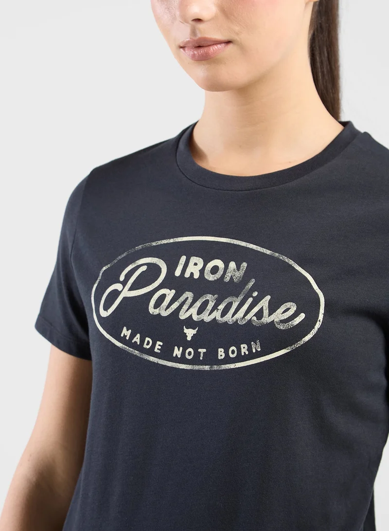 UNDER ARMOUR Project Rock Heavyweight T-shirt