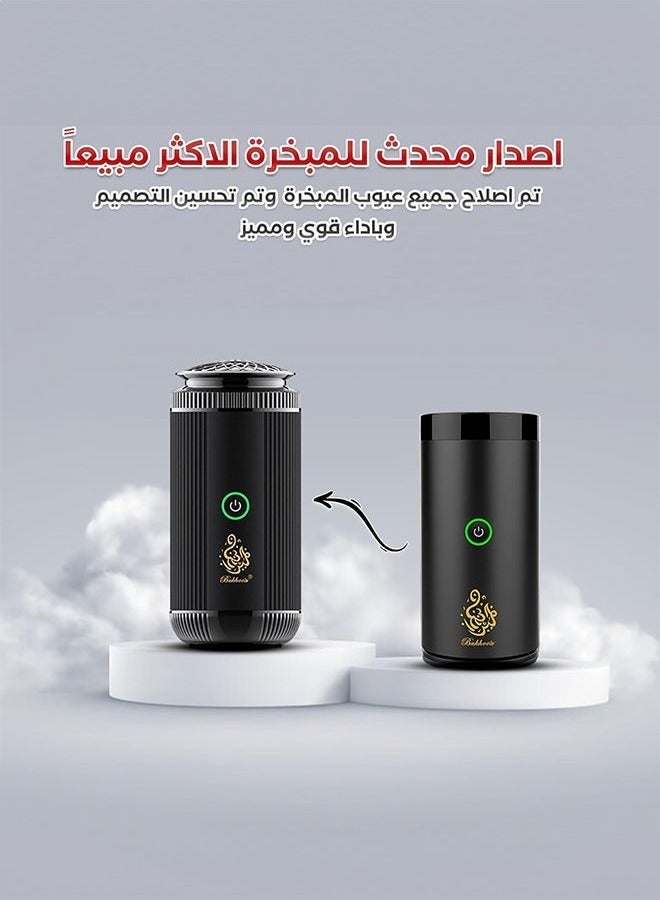 Denx Electronic Incense Burner with Radiator Fan, Premium Material , 2000mAh Battery, Type-C Charging – Portable Burner for Home, Car, and Room - Image 4